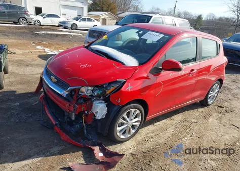 2020 Chevrolet Spark Fwd 1Lt Automatic из США, поврежденный, VIN KL8CD6SA0LC417074